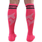 MACHO - CALZE LUNGHE TAGLIA UNICA ROSA