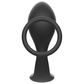 ADDICTED TOYS - PLUG ANALE CON ANELLO IN SILICONE NERO